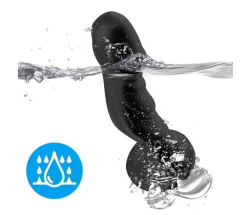 ARMONY - DILDO VIBRATOR & ANAL PLUG REMOTE CONTROL BLACK