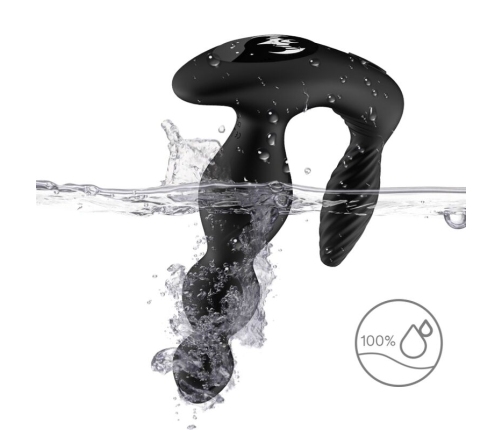 ARMONY - MANFUN VIBRATOR & STIMULATOR ANAL PLUG REMOTE CONTROL BLACK