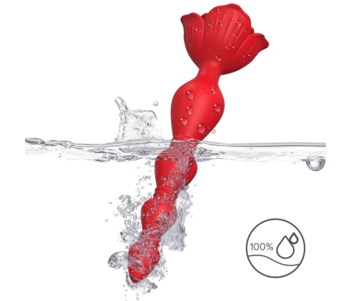 ARMONY - PINK VIBRATOR PAGODA & ANAL PLUG RED