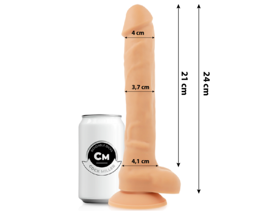 COCK MILLER - SILICONE DENSITY ARTICULABLE COCKSIL 24 CM