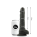 COCK MILLER - DILDO REALISTIC SILICONE DENSITY ARTICULABLE BLACK 19.5 CM