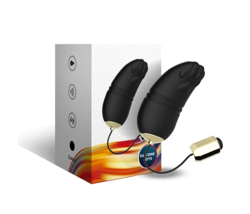 ARMONY - KITTY EGG VIBRATOR G-SPOT REMOTE CONTROL BLACK