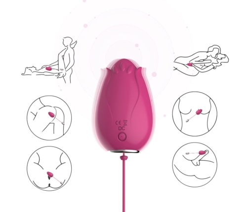 ARMONY - MANDALA EGG VIBRATOR G-SPOT REMOTE CONTROL FUCHSIA
