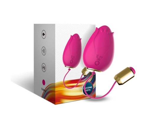 ARMONY - MANDALA EGG VIBRATOR G-SPOT REMOTE CONTROL FUCHSIA