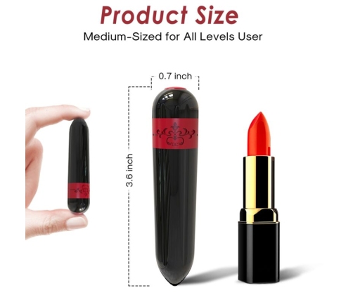 ARMONY - ROCKET VIBRATOR BULLET BLACK