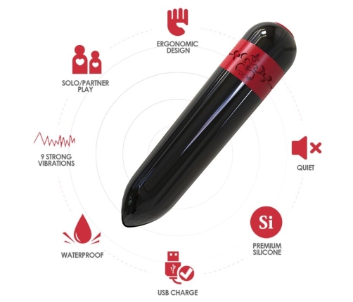 ARMONY - ROCKET VIBRATOR BULLET BLACK