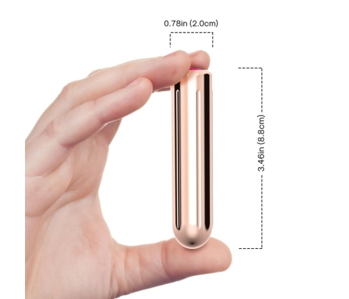 ARMONY - WARHEAD VIBRATOR BULLET REMOTE CONTROL GOLDEN 2 CM X 8.8 CM