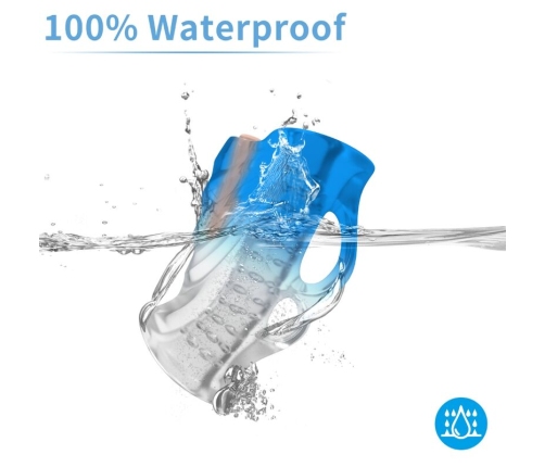 ARMONY - MASTURBATOR FINGER & VIBRATOR BLUE GRADIENT