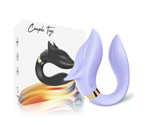 ARMONY - FOX VIBRATOR FOR COUPLES REMOTE CONTROL PURPLE