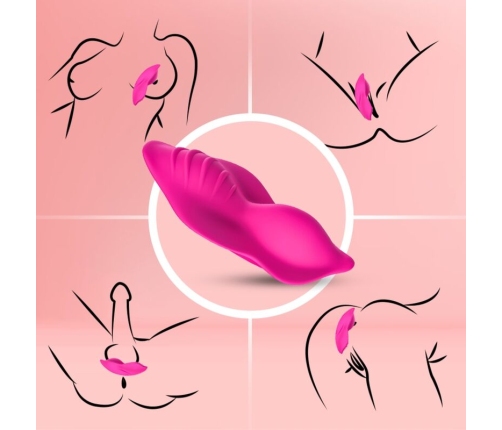 ARMONY - WHISPER WEARABLE PANTIES VIBRATOR REMOTE CONTROL FUCHSIA