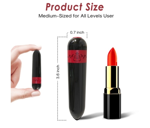 ARMONY - ROCKET VIBRATOR BULLET REMOTE CONTROL BLACK