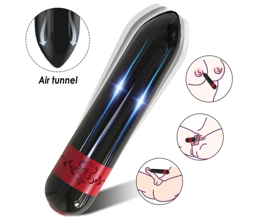 ARMONY - ROCKET VIBRATOR BULLET REMOTE CONTROL BLACK