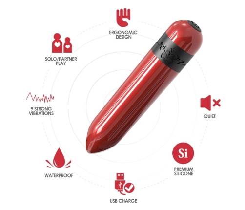 ARMONY - ROCKET VIBRATOR BULLET REMOTE CONTROL FUCHSIA