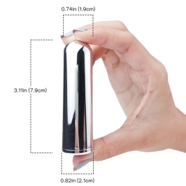 ARMONY - VIBRATOR BULLET BLACK 2.1 CM X 7.9 CM ARMONY - VIBRATOR BULLET BLACK 2.1 CM X 7.9 CM