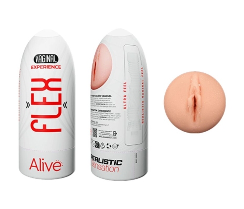 ALIVE - FLEX MALE MASTURBADOR VAGINAL SIZE M