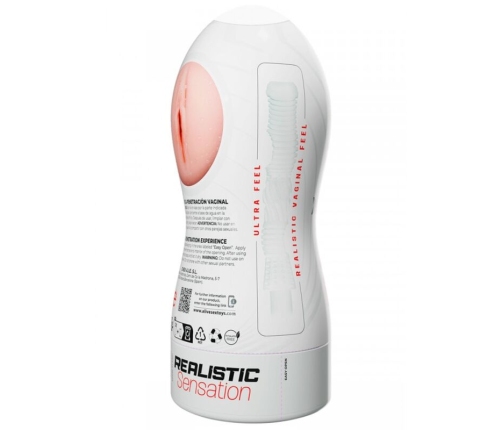 ALIVE - MAXI FLEX MASTURBADOR MASCULINO VAGINA TALLA L