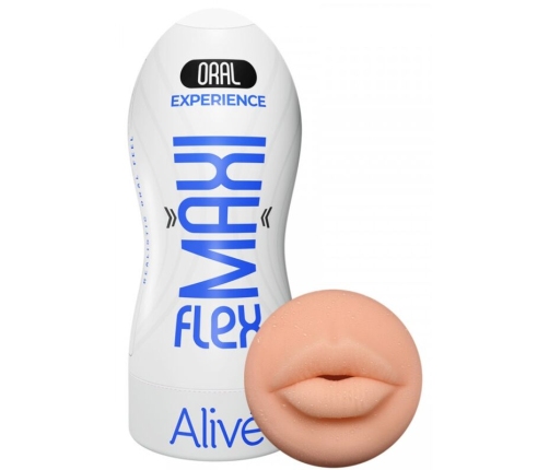 ALIVE - MAXI FLEX MALE MASTURBADOR ORAL SIZE L