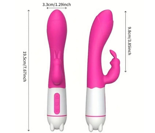 ARMONY - HAPPY VIBRATOR & STIMULATOR RABBIT ROSE