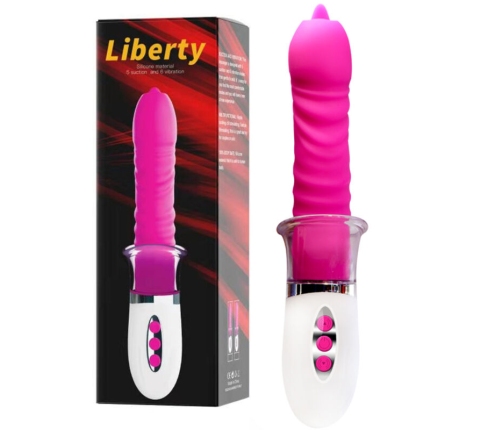 ARMONY - LIBERTY VIBRATOR & THRUSTING WITH TONGUE