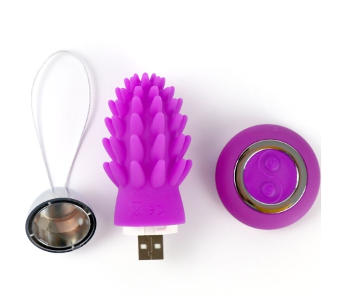 ARMONY - OCTOPUS CACTUS VIBRATING EGG VIOLET REMOTE CONTROL
