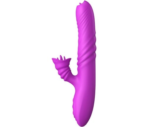 ARMONY - ANGELIA MULTIFUNCTION VIBRATOR DOUBLE TONGUE VIOLET HEAT EFFECT