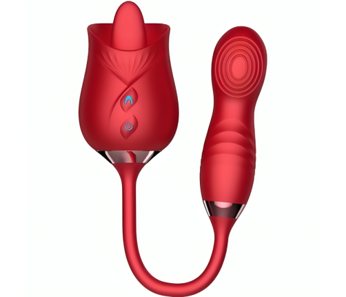 ARMONY - DELIGHT FLOWER VIBRATOR & BUMPING WITH RED TONGUE