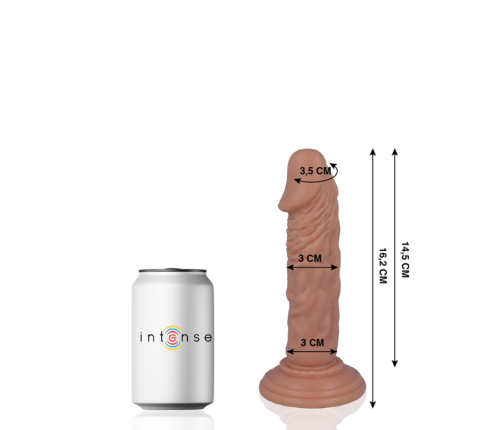 MR INTENSE - 3 REALISTIC COCK 16.2 CM -O- 3 CM