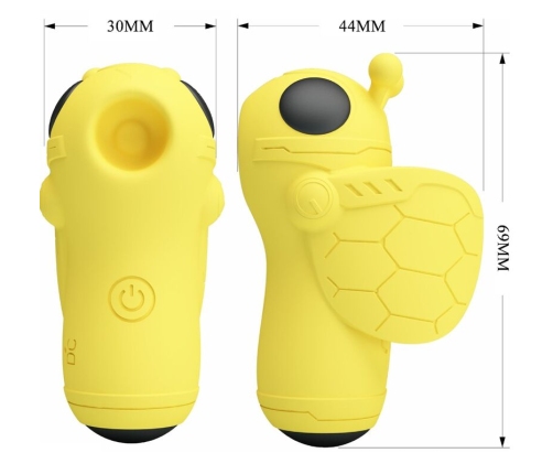 PRETTY LOVE - MINI FUN TOYS BY MAGIC BEE VIBRATOR & SUCKER