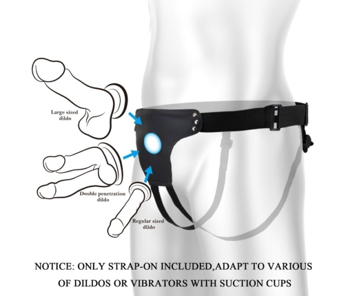 PRETTY LOVE - LOVE SPELL ADJUSTABLE STRAP HARNESS COMPLEMENT