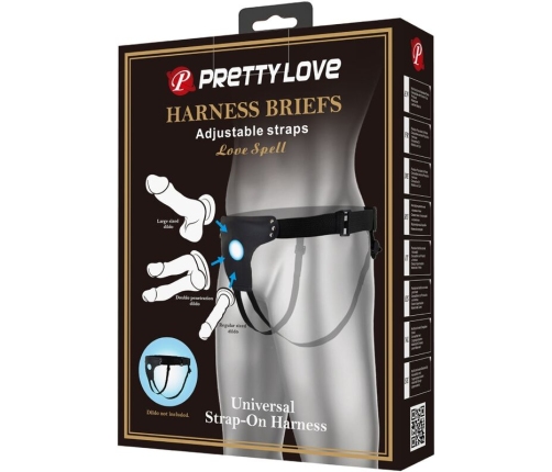 PRETTY LOVE - LOVE SPELL ADJUSTABLE STRAP HARNESS COMPLEMENT