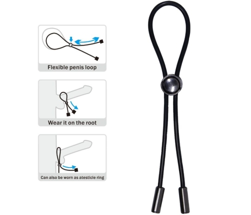 PRETTY LOVE - CUERDA ANILLO PENE Y TESTÍCULOS
