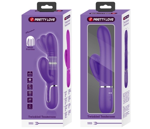 PRETTY LOVE - MULTIFUNCTION G-SPOT VIBRATOR PURPLE