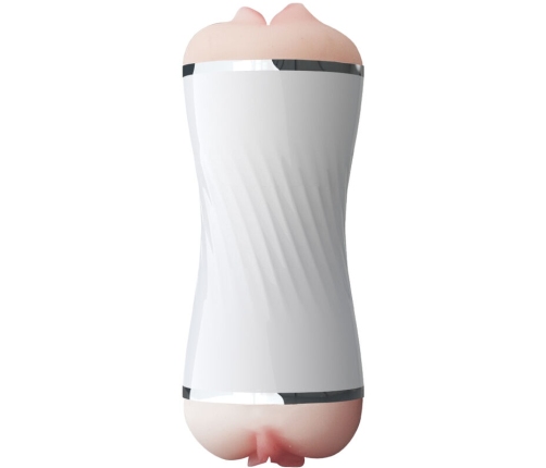 ARMONY - DOUBLE VAGINA & MOUTH WHITE MASTURBATOR
