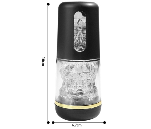 ARMONY - BLACK PORTABLE MASTURBATOR