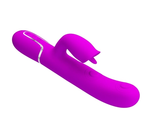 PRETTY LOVE - VIBRADOR RABBIT CON LICKING FUCSIA
