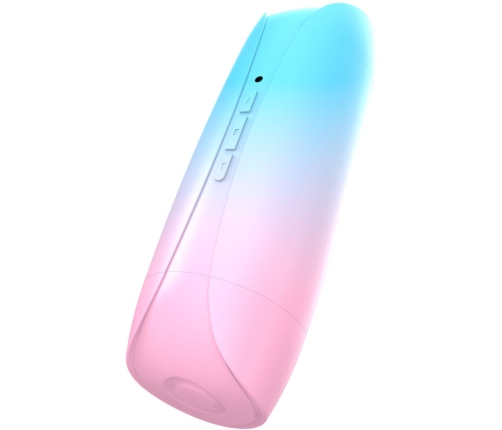 ARMONY - MASTURBADOR VIBRADOR DOBLE VAGINA & BOCA RAINBOW