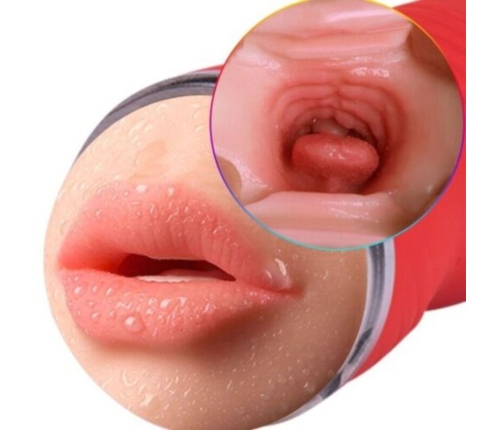 ARMONY - MASTURBADOR DOBLE VAGINA & BOCA ROJO