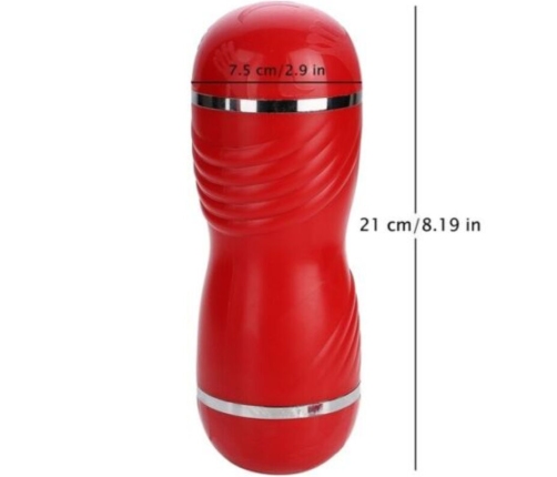 ARMONY - MASTURBADOR DOBLE VAGINA & BOCA ROJO