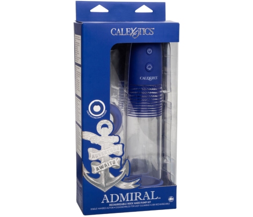 CALEXOTICS - ADMIRAL ERECTION PUMP KIT RECHARGEABLE