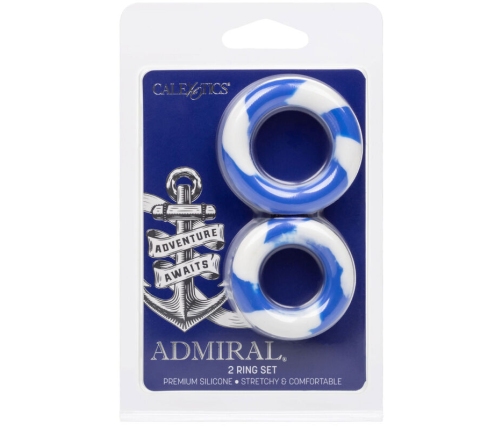 CALEXOTICS - ADMIRAL SET 2 ANILLOS PARA PENE