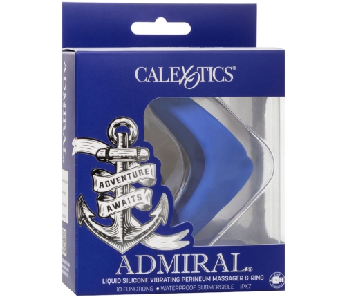 CALEXOTICS - ADMIRAL PERINEUM MASSAGER BLUE