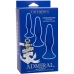 CALEXOTICS - ADMIRAL KIT 3 ANAL PLUG BLUE