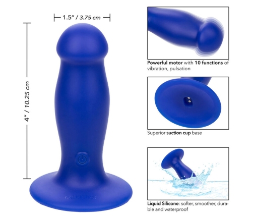 CALEXOTICS - ADMIRAL FIRST MATE PLUG ANAL VIBRADOR AZUL