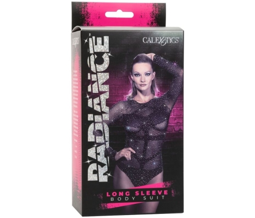 CALEXOTICS - RADIANCE LONG SLEEVE BODYSUIT RHINE
