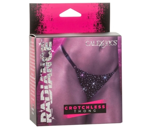 CALEXOTICS - RADIANCE CROTCHLESS THONG RHINE