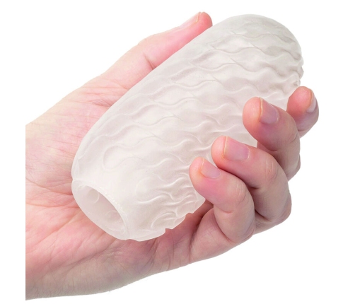 CALEXOTICS - BOUNDLESS REVERSIBLE SQUISHY BALL STROKE YELLOW