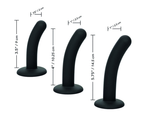 CALEXOTICS - BOUNDLESS KIT ARNÉS SILICONA CURVADO