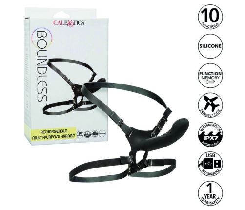 CALEXOTICS - BOUNDLESS RECHARGABLE MULTI-PORPUSE ARNESS