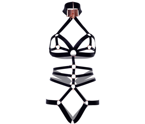 LEG AVENUE - CROTCHLESS ELASTIC BODY HARNESS