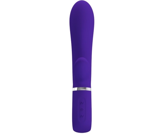 PRETTY LOVE - THOMAS VIBRADOR PUNTO G MULTIFUNCIÓN VIOLETA